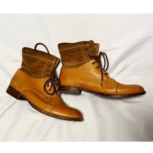 Frye Erin Lug Workboot, Leather & Suede